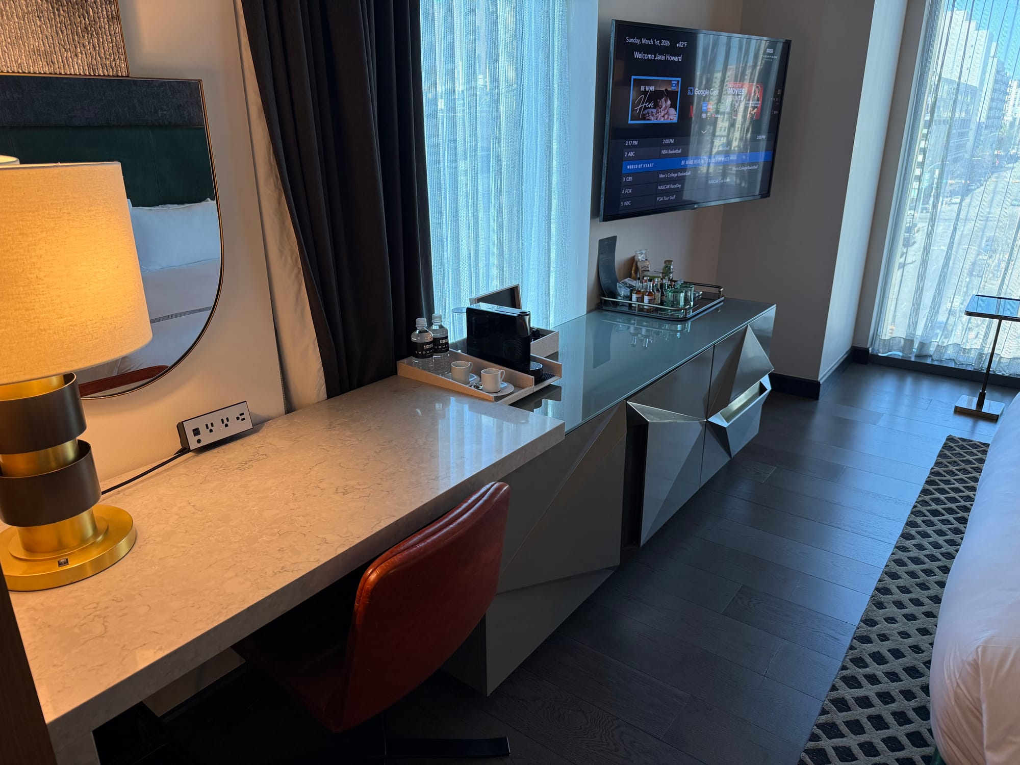 Desk Area